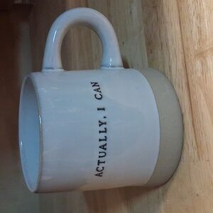 Hearth & Hand stoneware mug Actually I Can…